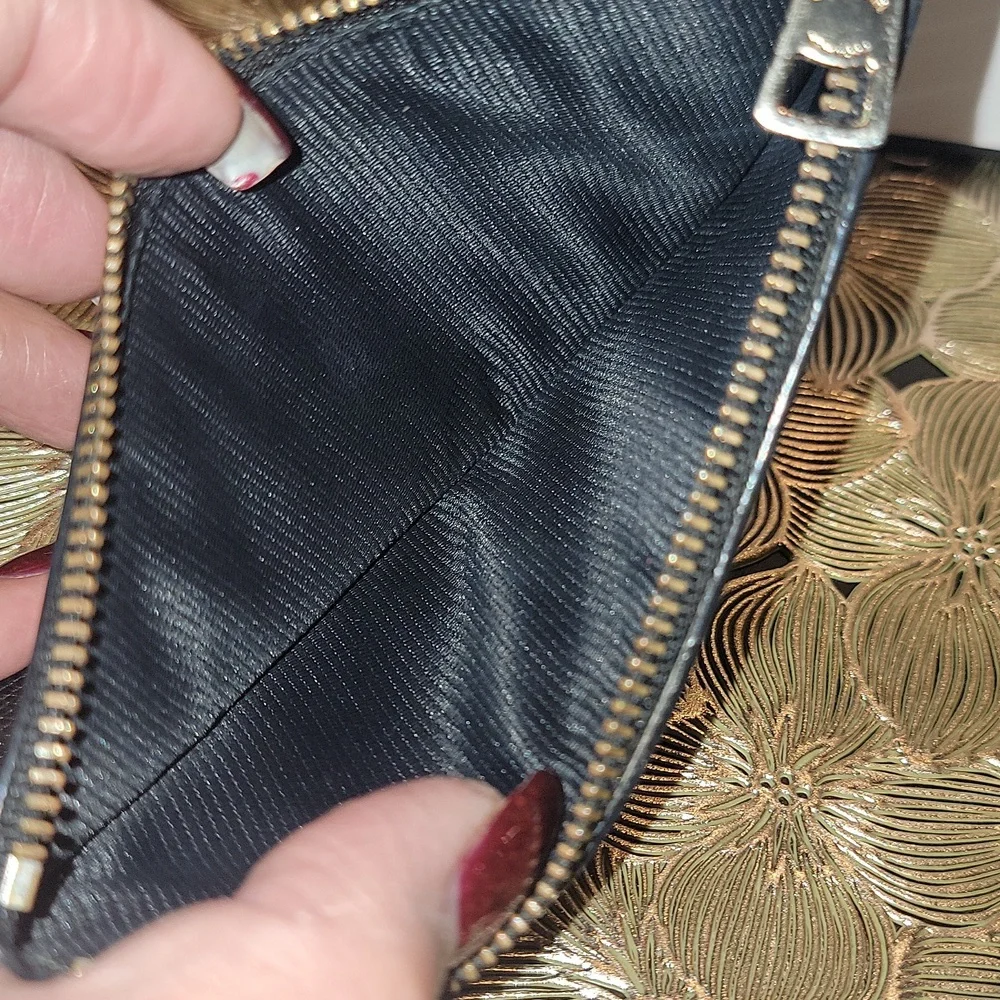 Coach long zippered wallet